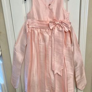 Beautiful pink taffeta dress
